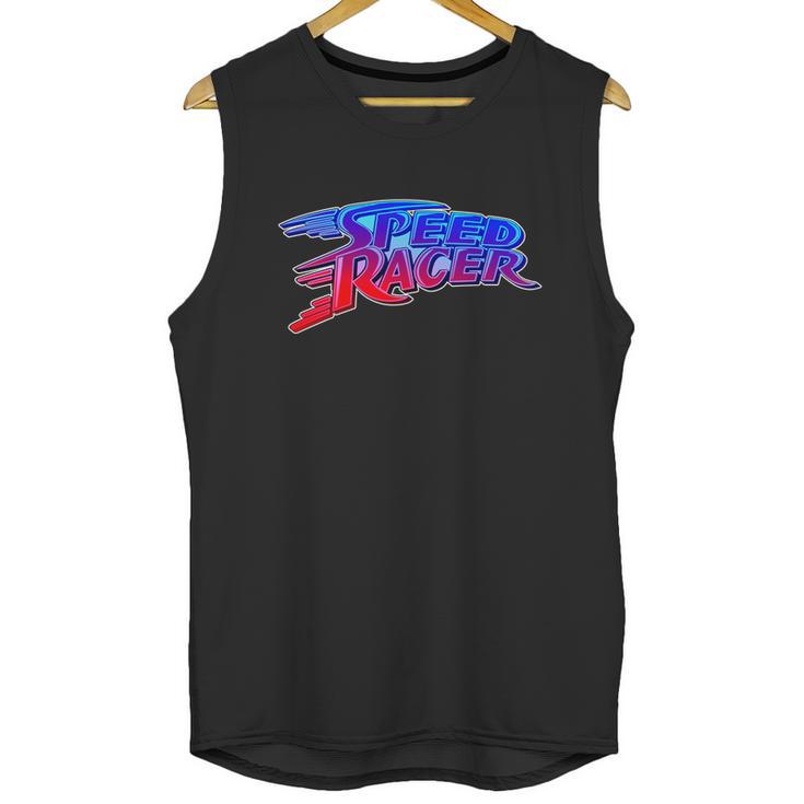 Funny Classic Retro Speed Racer Logo Unisex Tank Top