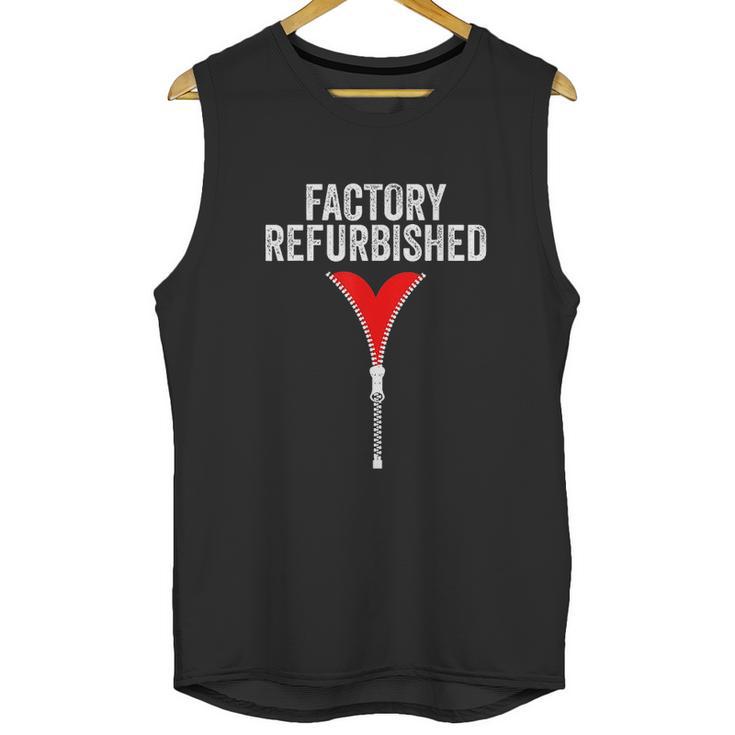 Funny Factory Refurbished Gift Open Heart Surgery Survivors Unisex Tank Top