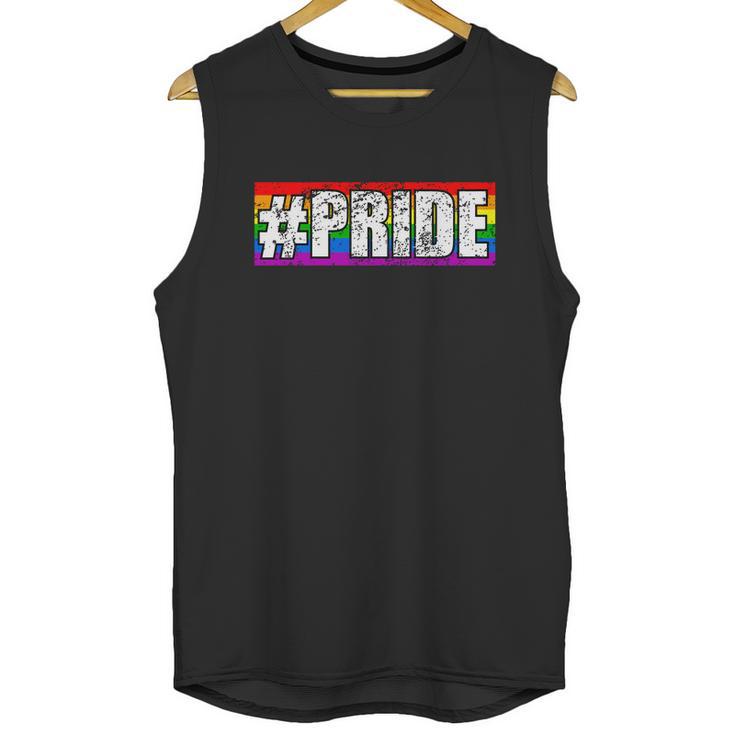 Funny Pride Gay Pride Logo Unisex Tank Top