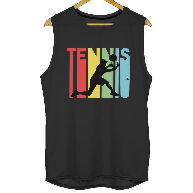 Funny Retro Tennis Logo Unisex Tank Top