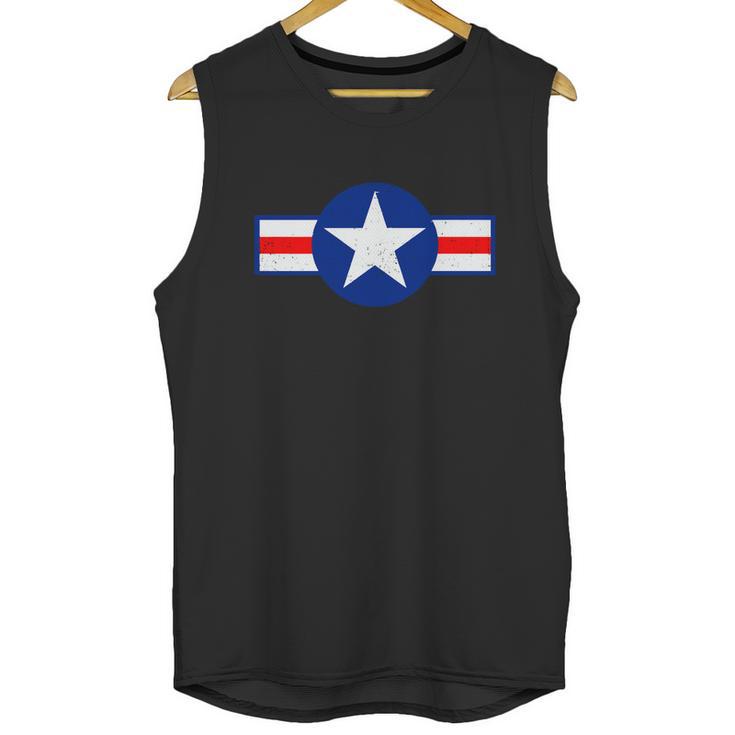 Funny Retro Us Army Usa Star Logo Unisex Tank Top