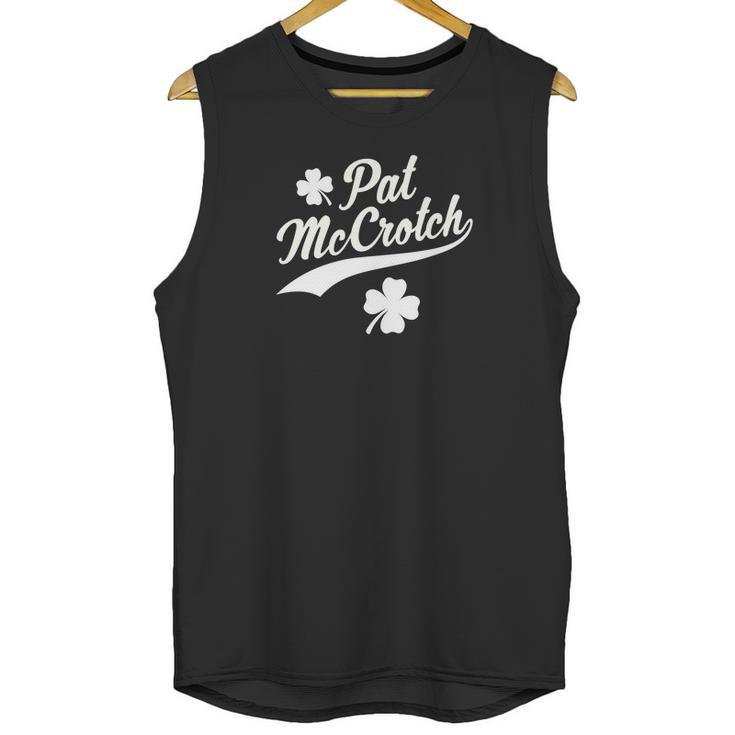 Funny St Patricks Day Pat Mccrotch Unisex Tank Top