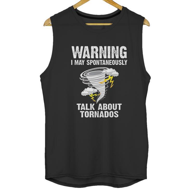 Funny Storm Tornado Chaser Gift Unisex Tank Top