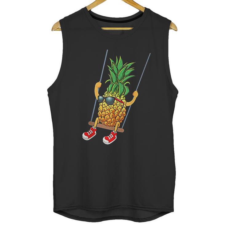 Funny Swinging Pineapple Unisex Tank Top