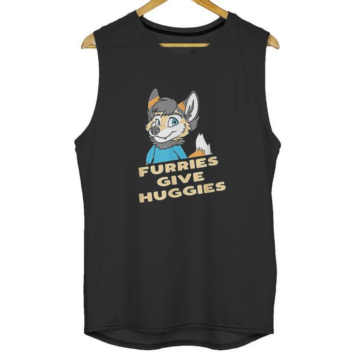 Furries Give Huggies Unisex Tank Top