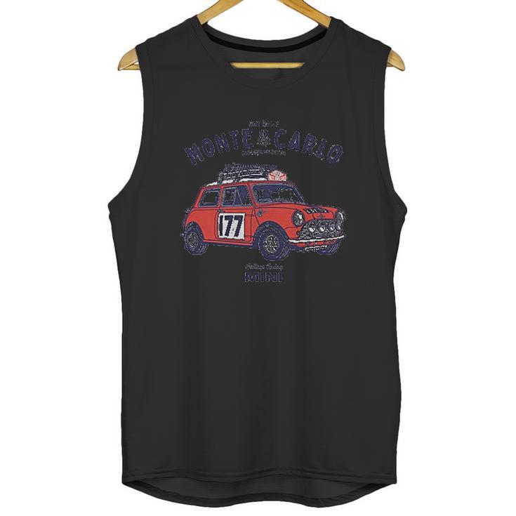 Garage Crew 006 Classic Mini Cooper Monte Carlo Rally Unisex Tank Top