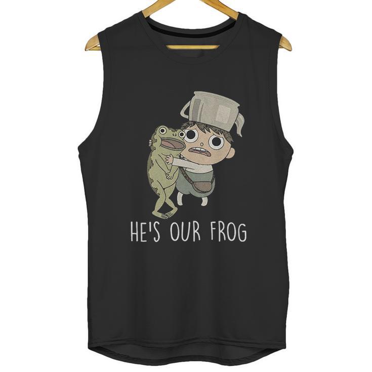 Over The Garden Wall Hes Our Frog Unisex Tank Top