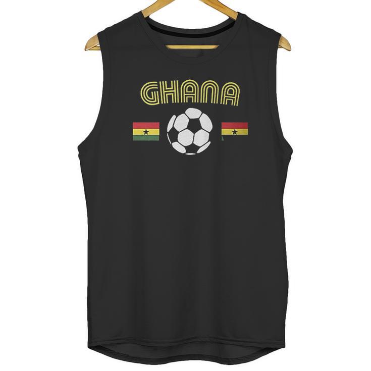 Ghana Soccer Love Ghanaian Football Pride Unisex Tank Top