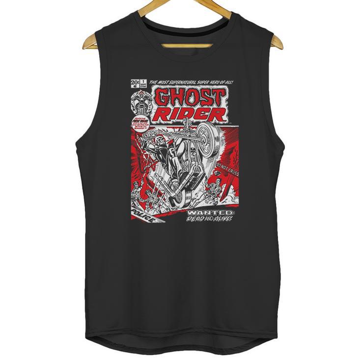 Ghost Rider  Art Unisex Tank Top