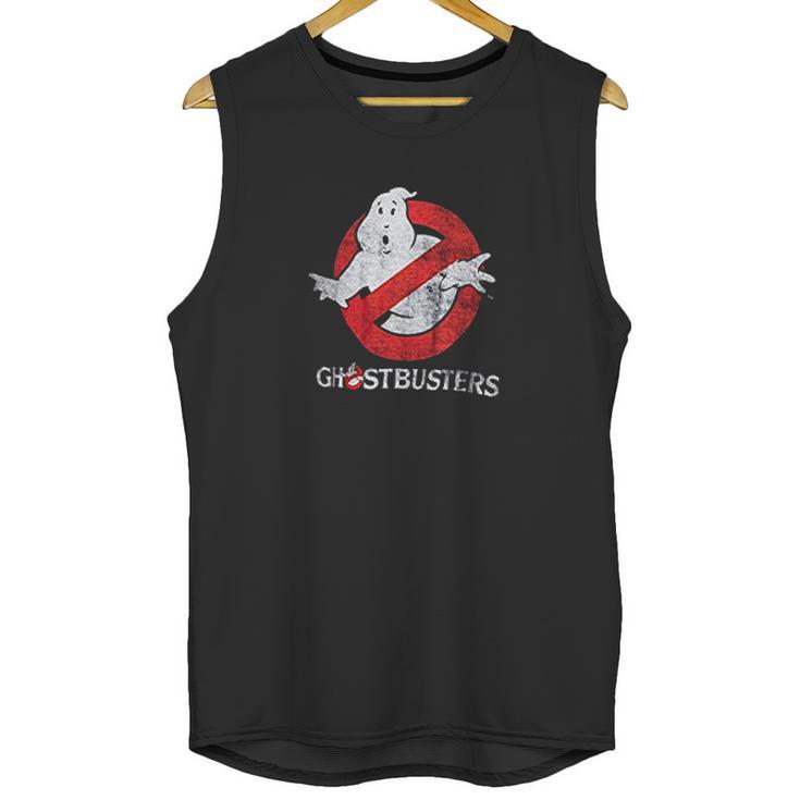 Ghostbusters Faded Logo To Go Unisex Tank Top