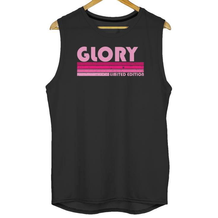 Glory Name Personalized Retro Vintage 80S 90S Unisex Tank Top