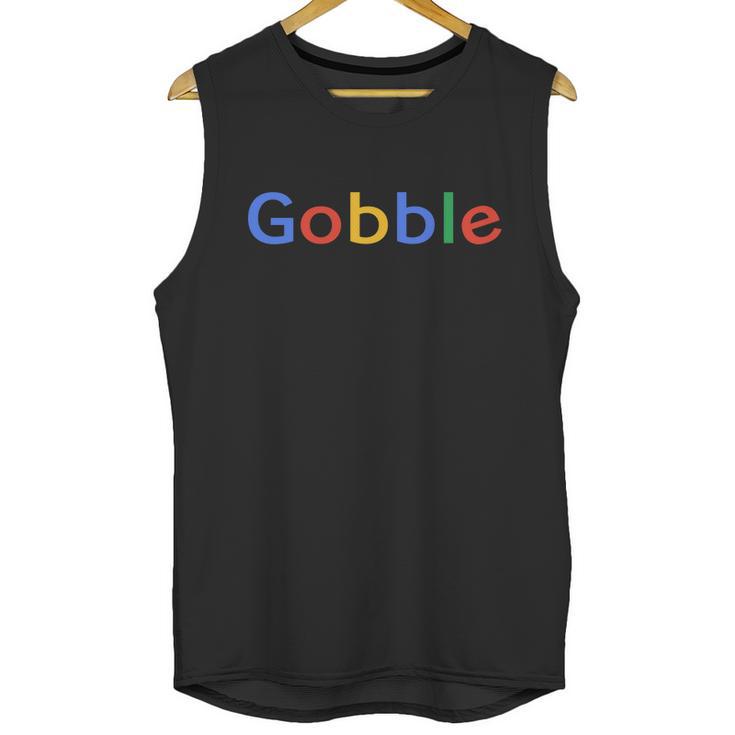 Gobble Classic Colorful Logo Unisex Tank Top