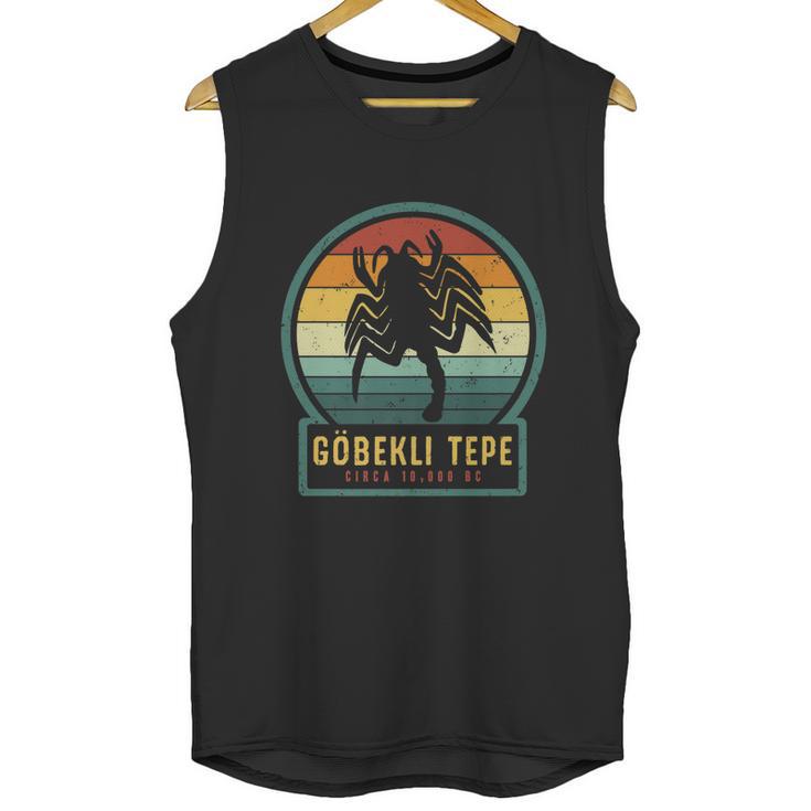 Gobekli Tepe Scorpion Vulture Stone Megalithic Structure Unisex Tank Top