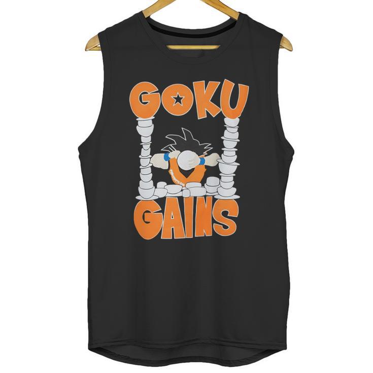 Goku Gains Unisex Tank Top