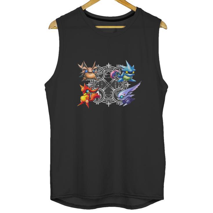 Golden Sun Djinn Shirt Unisex Tank Top