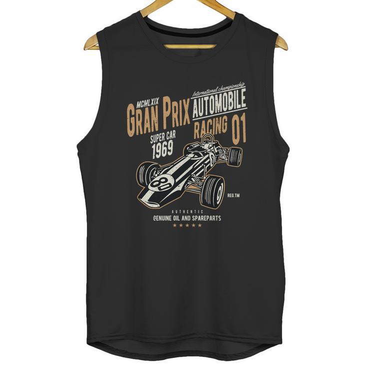 Gran Prix 1969 Vintage Retro Racing Open Wheel Graphic Design Printed Casual Daily Basic Unisex Tank Top