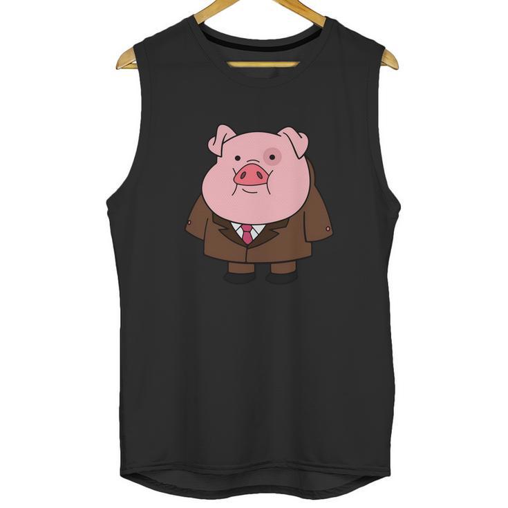 Gravity Falls Pig Boss Unisex Tank Top