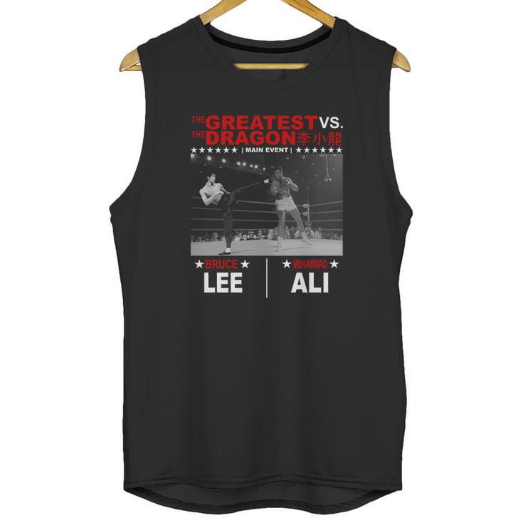 The Greatest Vs The Dragon Muhammad Ali Unisex Tank Top