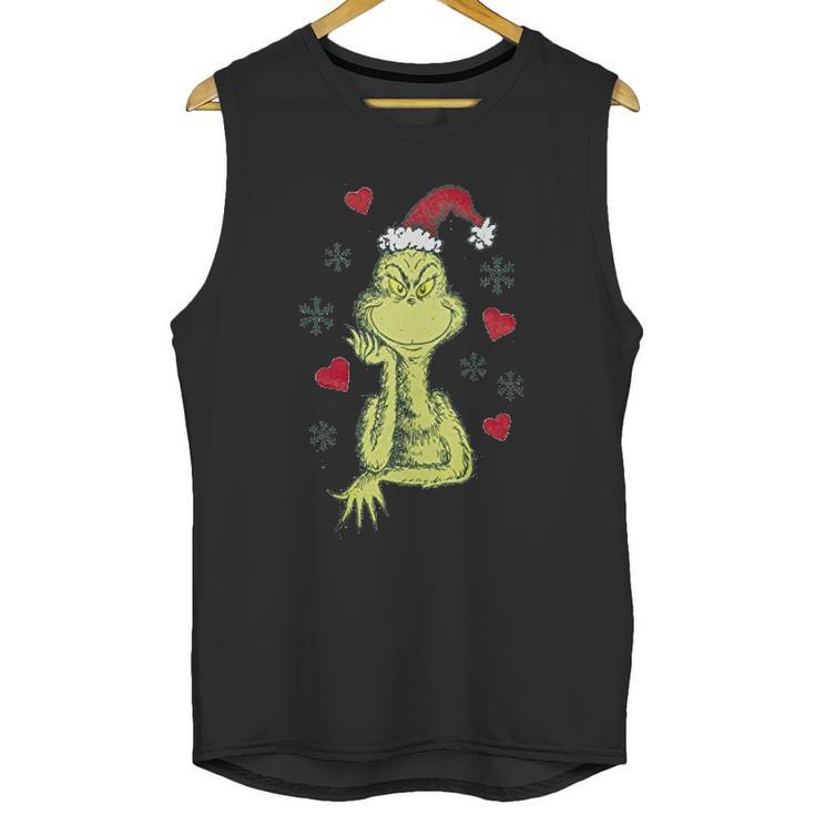 Grinch Happy Xmas Unisex Tank Top