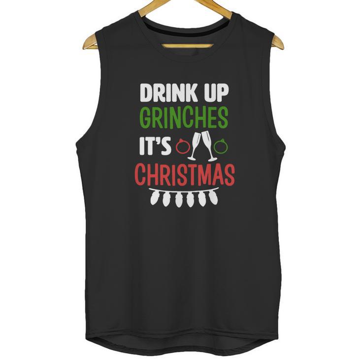 Grinch - Keep Calm And Grinch On Unisex Tank Top