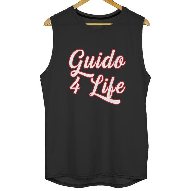 Guido For Life Gtl New Jersey Garden State Shore Unisex Tank Top