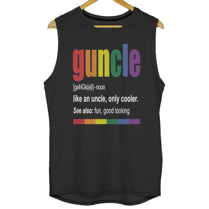 Guncle Shirt Unisex Tank Top