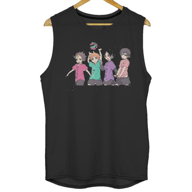 Haikyuu Playing Unisex Tank Top