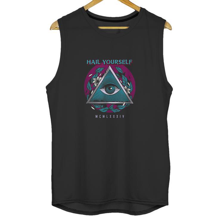 Hail Yourself Last Podcast On The Left Esoteric Seeing Eye Unisex Tank Top