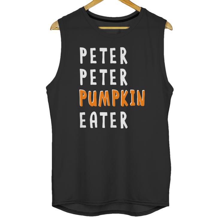 Halloween Costume Peter Peter Pumpkin Eater Unisex Tank Top