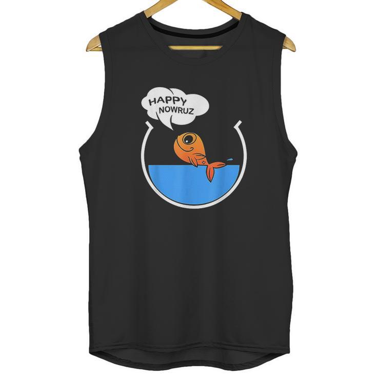 Happy Nowruz 2021 Goldfish  Norooz 1400 Persian New Year Unisex Tank Top