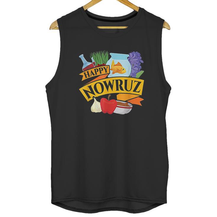 Happy Nowruz Iranian Persian New Year Haft Seen Arrangement Unisex Tank Top