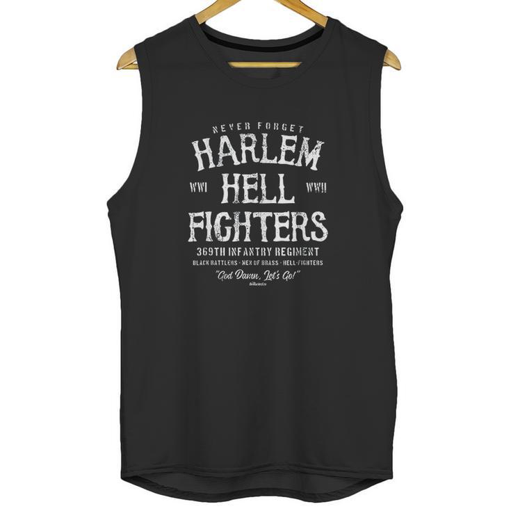 Harlem Hellfighters Black Military History Soldiers Wwi Wwii Unisex Tank Top