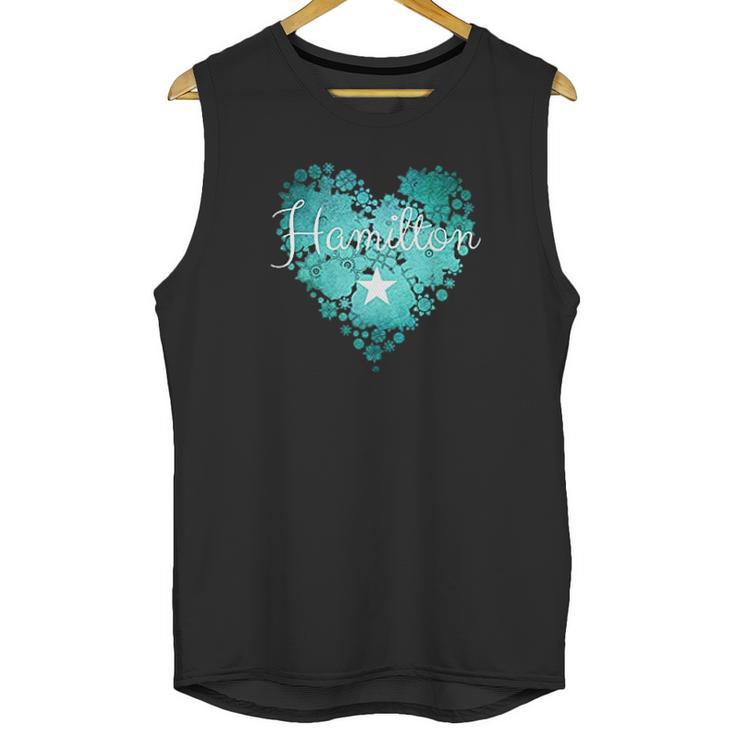 I Heart Hamilton Unisex Tank Top