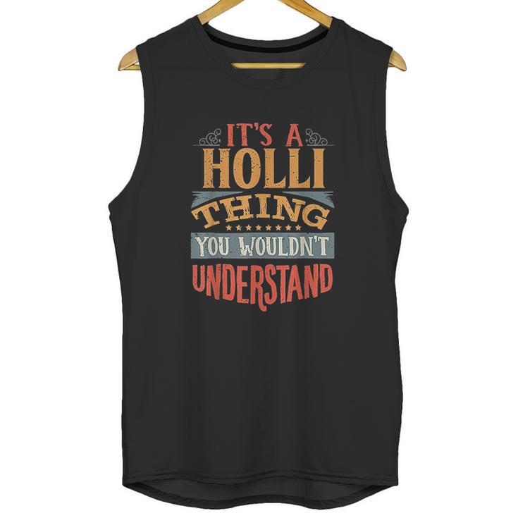 Holli Thing Unisex Tank Top