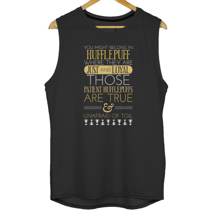 Hufflepuff T-Shirt Unisex Tank Top