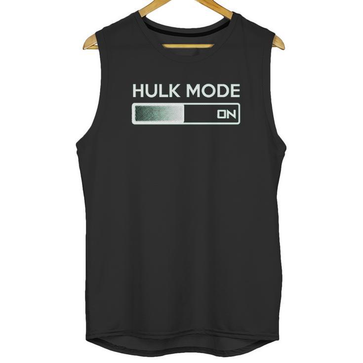 Hulk Mode On Funny Graphic Gym Workout Unisex Tank Top