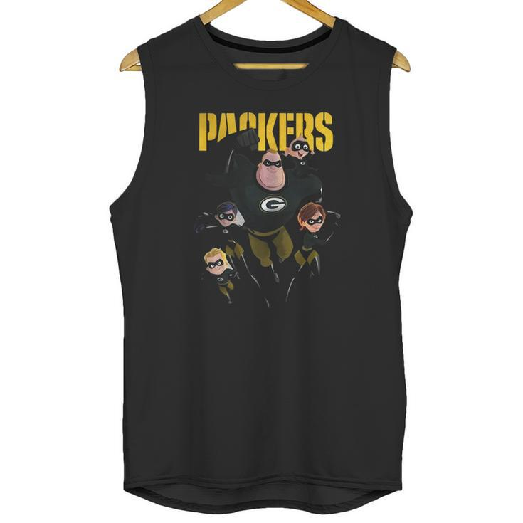 The Incredibles Green Bay Packers Unisex Tank Top