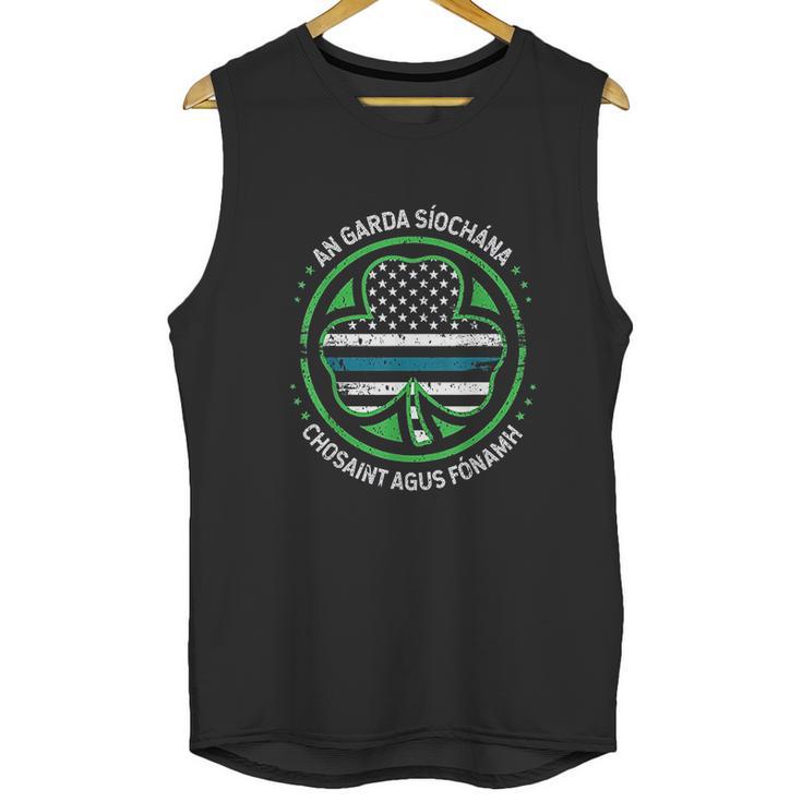 Irish Police Garda St Patricks Day Gift St Paddy Present Unisex Tank Top