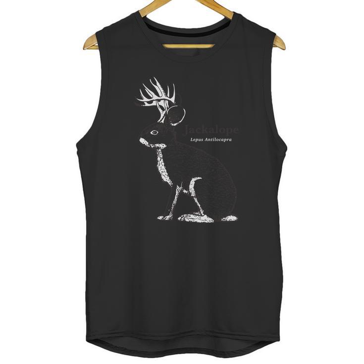 Jackalope Folklore Cryptozoology Jackrabbit Unisex Tank Top