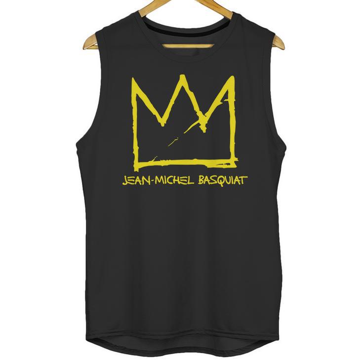 Jean Michel Basquiat Crown Art Unisex Tank Top