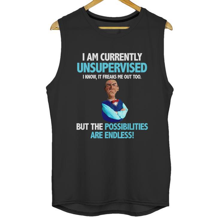 Jeff Dunham Walter I Am Currently Unsupervised I Know It Freaks ShirtShirt Tee Unisex Tank Top