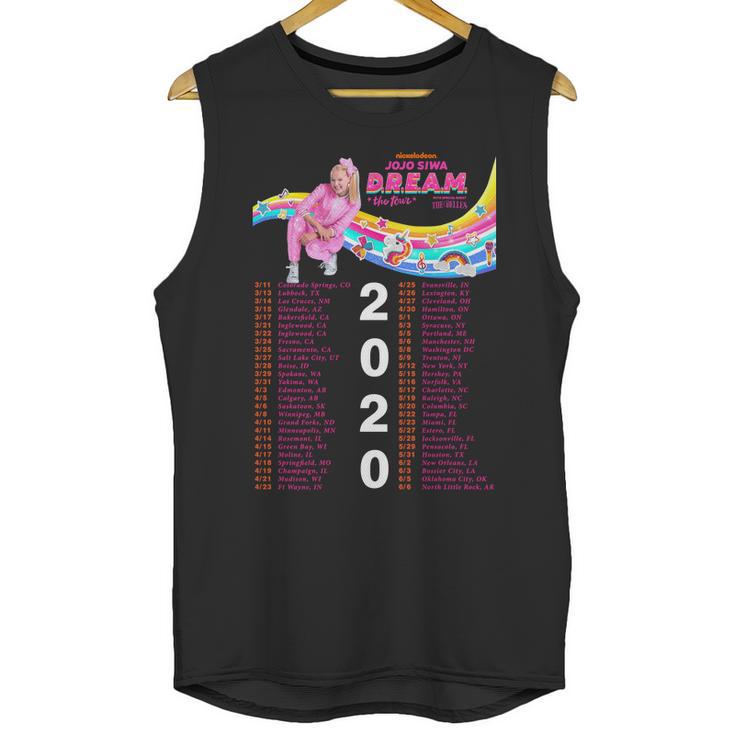 Jojo Siwa Dream 2020 Dates Unisex Tank Top