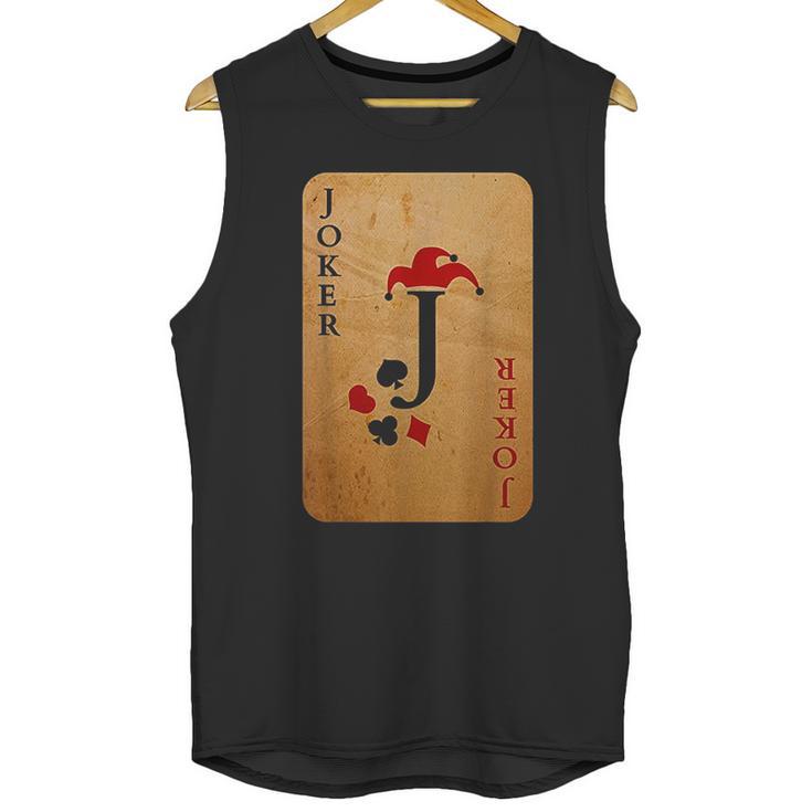 Joker Card Unisex Tank Top