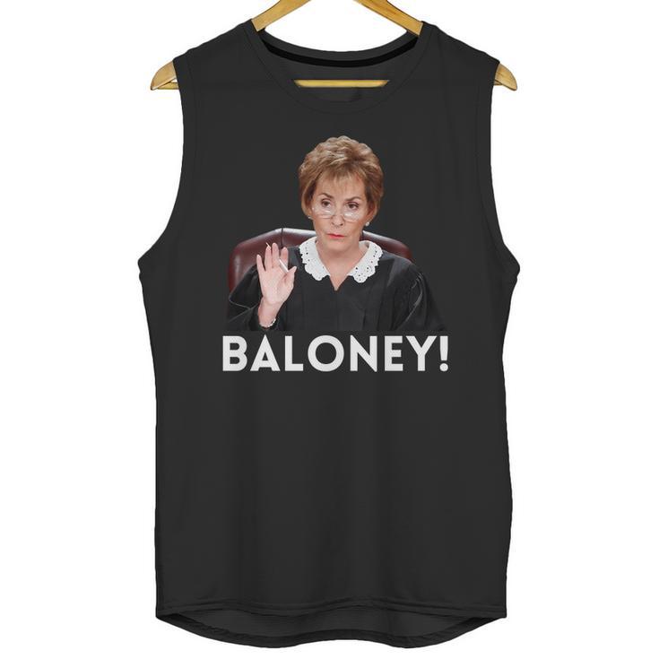 Judge Judy Baloney Unisex Tank Top