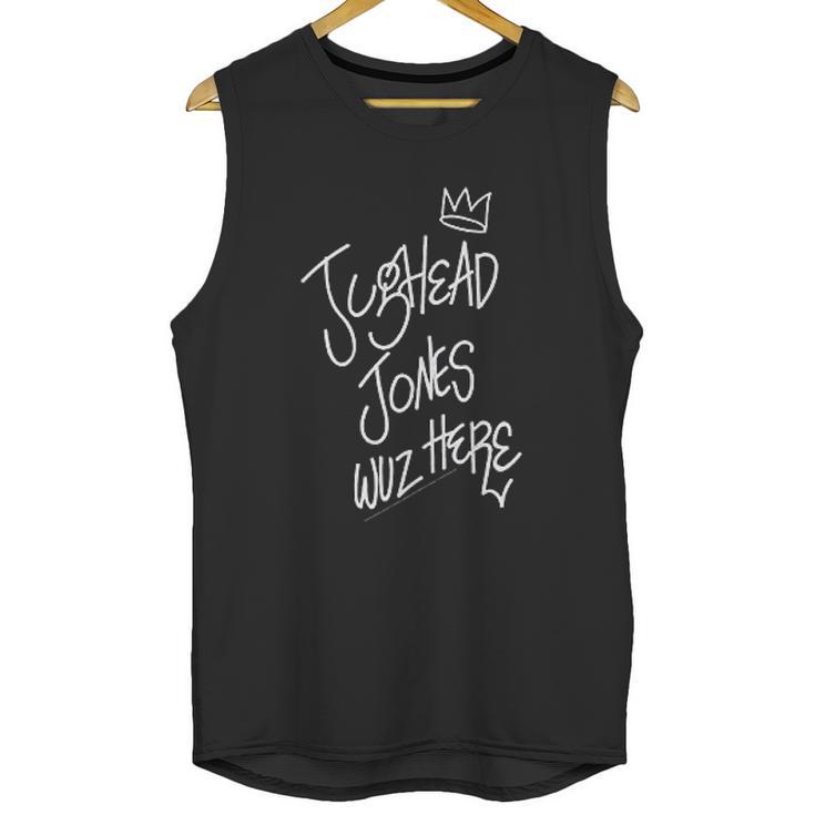 Jughead Wuz Here Boyfriend Unisex Tank Top