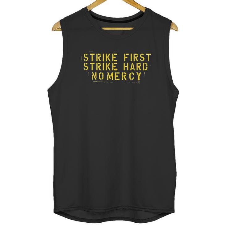 The Karate Kid Cobra Kai Slogan Stencil Unisex Tank Top