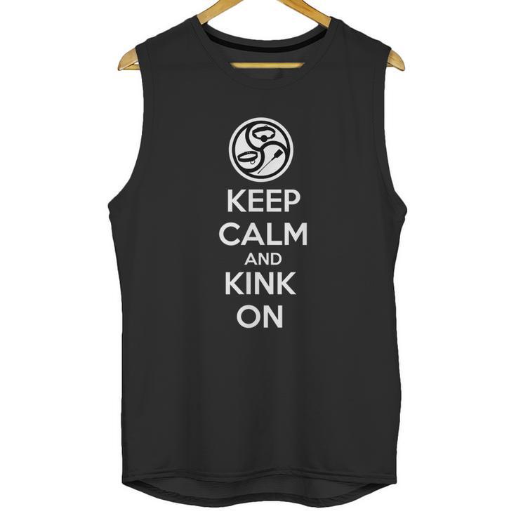 Keep Calm And Kink On Unisex Tank Top