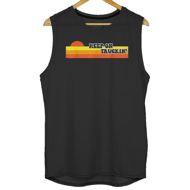 Keep On Truckin Unisex Tank Top