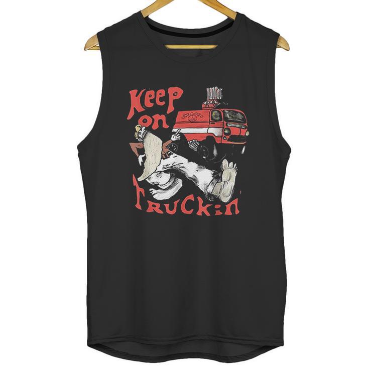 Keep On Truckin Vintage 1970 Unisex Tank Top