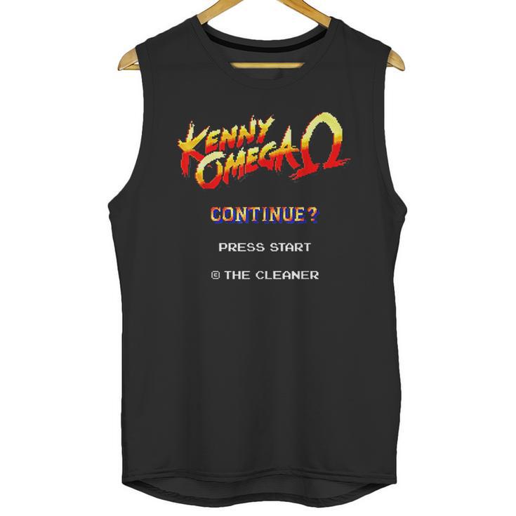 Kenny Omega Game 8 Bit Unisex Tank Top